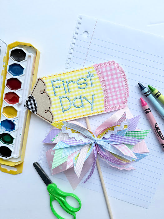 First Day Last Day Pencil Wand