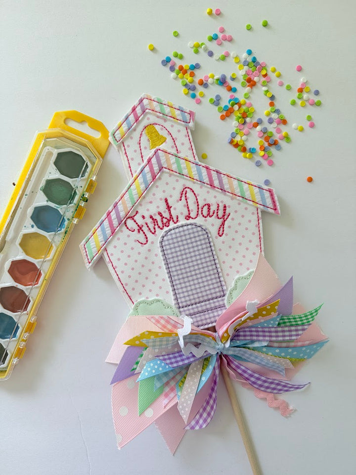 School House Wand Rainbow Pastel