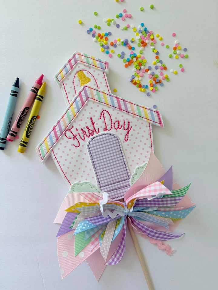School House Wand Rainbow Pastel