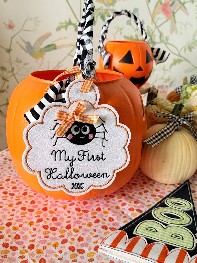 Spider Halloween Tag
