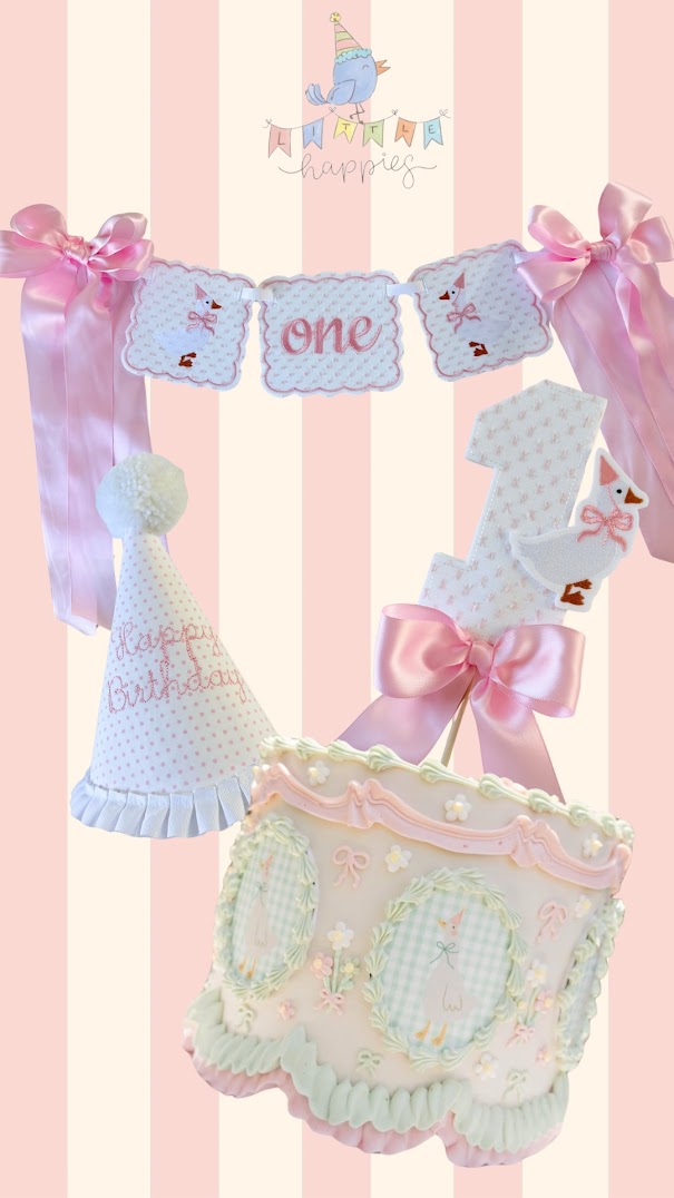 ONE Silly Goose Scalloped Set