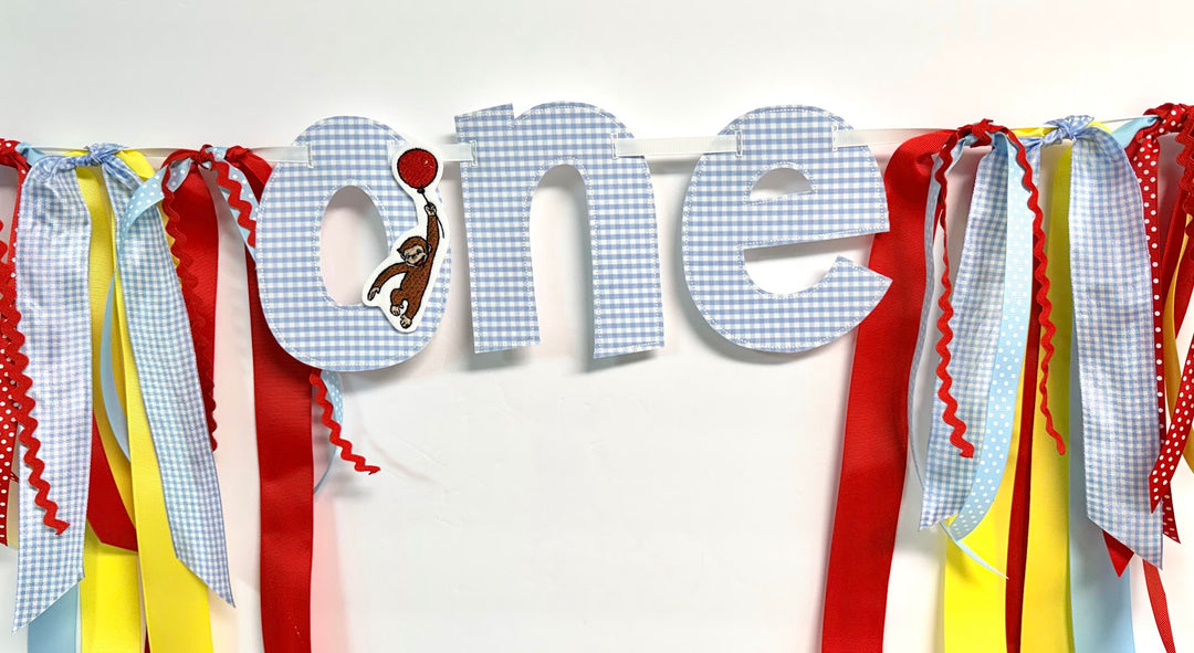 Curious George Set Light Blue