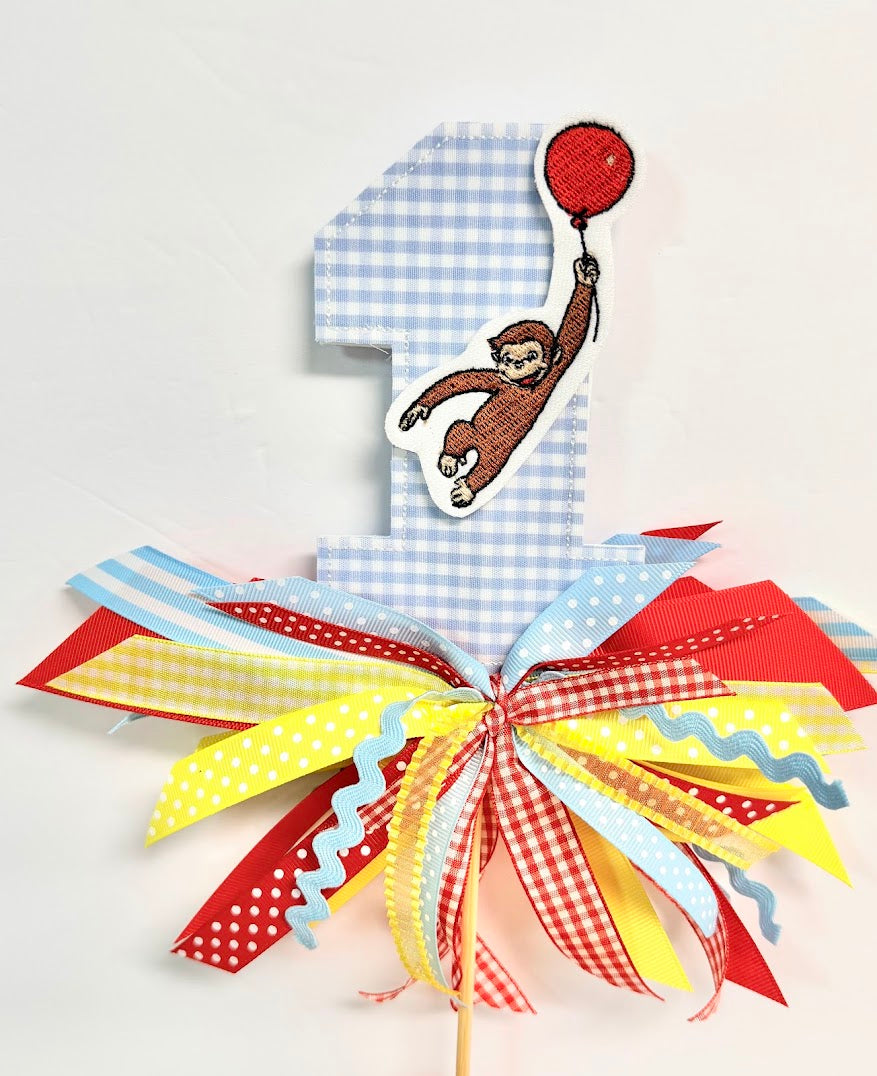 Curious George Set Light Blue