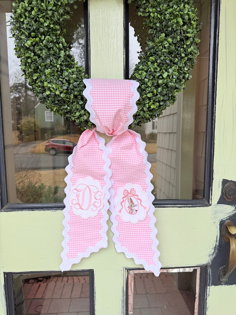 Easter Sash in Gingham