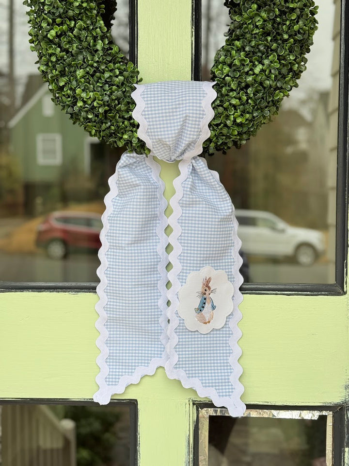 Easter Sash in Gingham