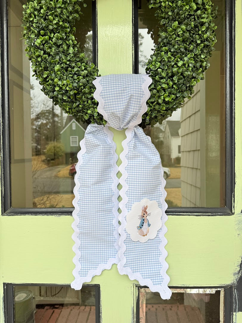 Easter Sash in Gingham