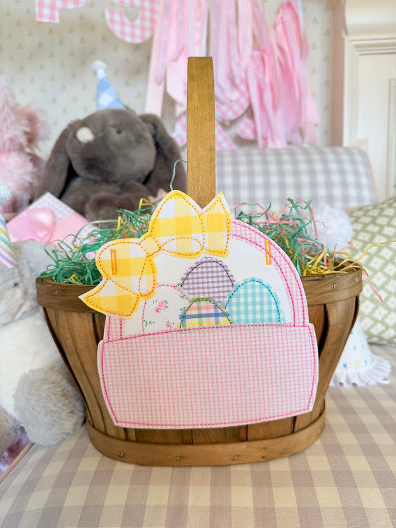 Easter Egg Basket Tag