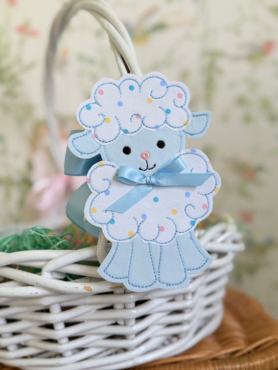 Lamb Easter Tag