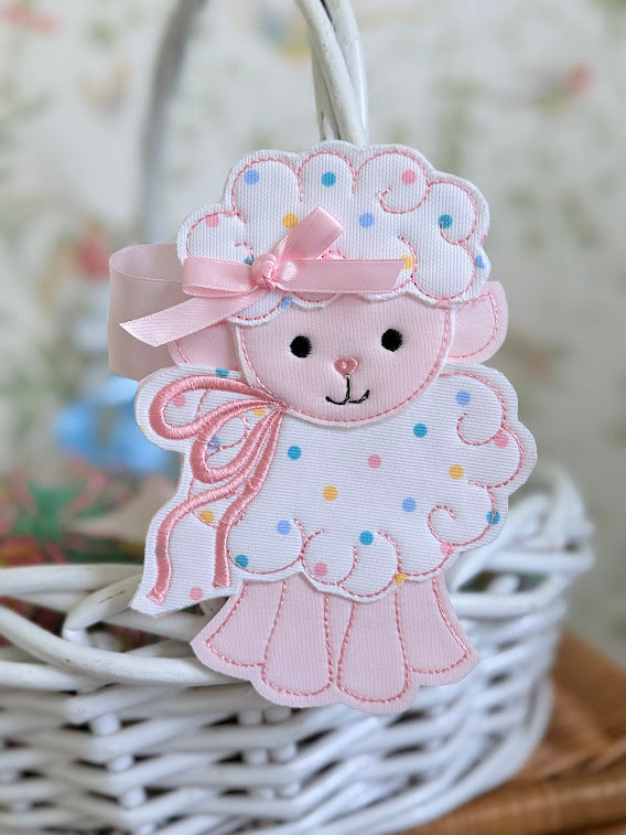 Lamb Easter Tag