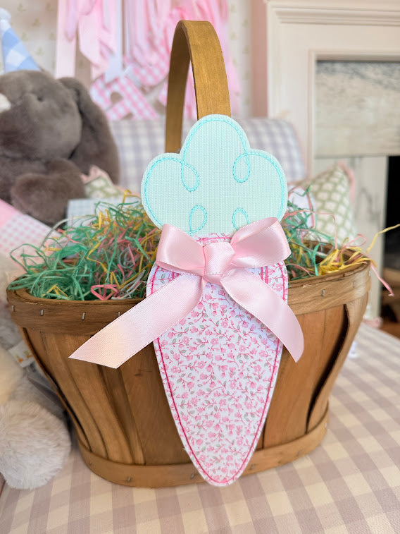 Easter Carrot Basket Tag