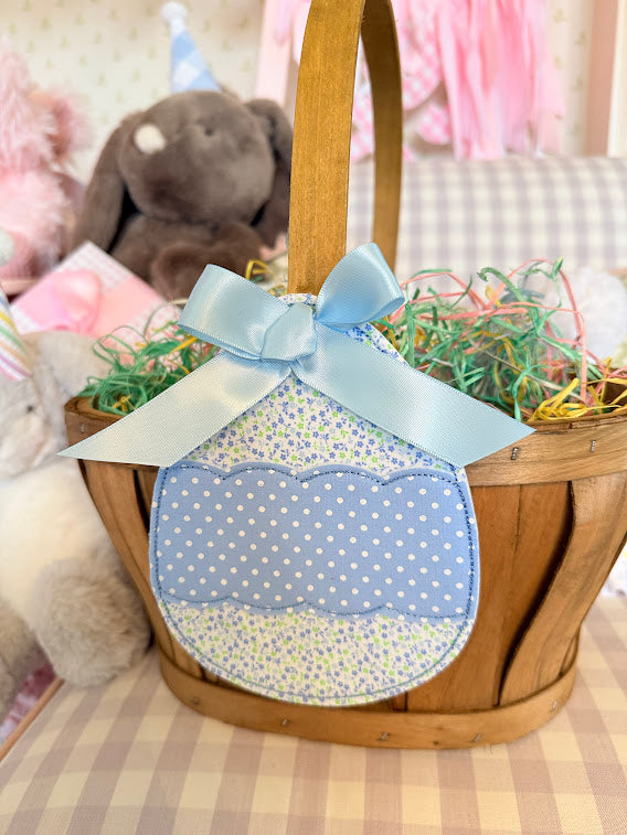 Easter Egg Basket Tag