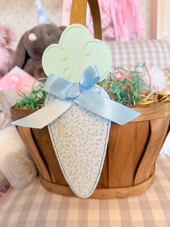 Easter Carrot Basket Tag