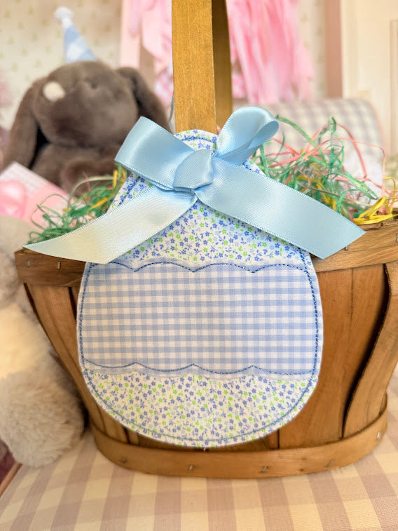 Easter Egg Basket Tag
