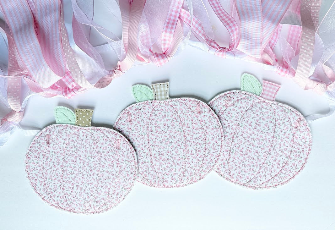 Floral Pumpkin Banner