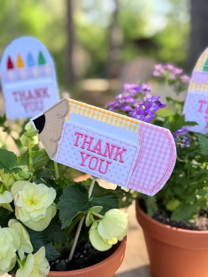 Teacher Gift Card Holder