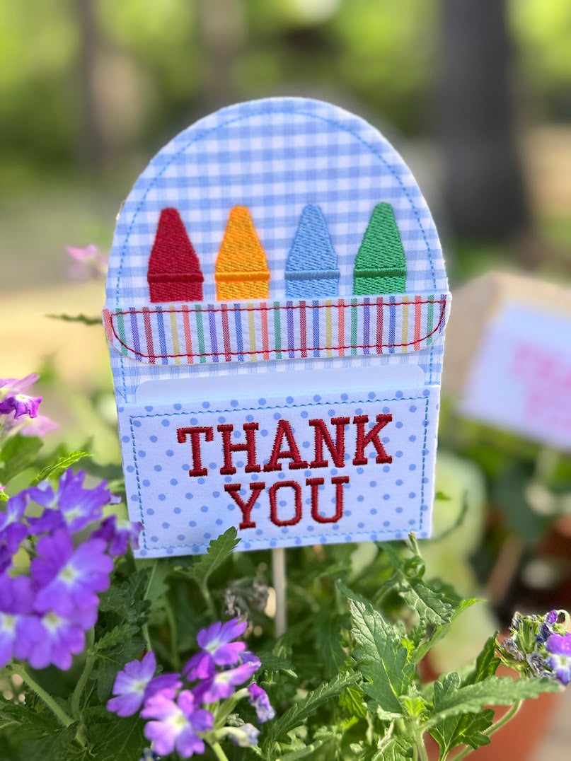 Teacher Gift Card Holder