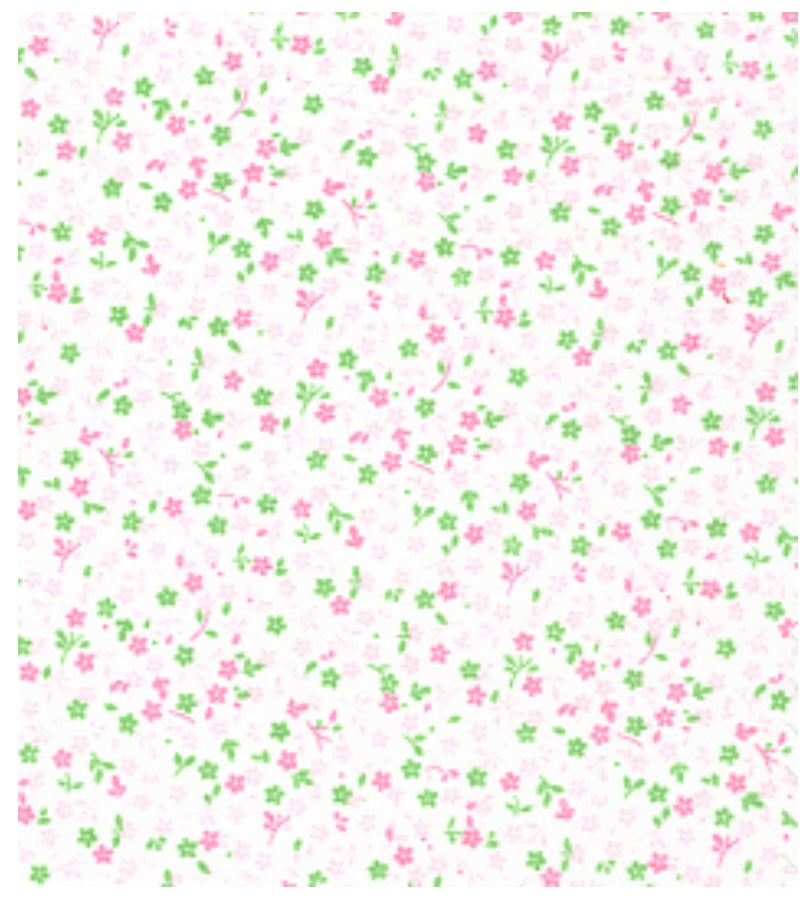 Scalloped Square ONE Birthday Set in White Floral Print