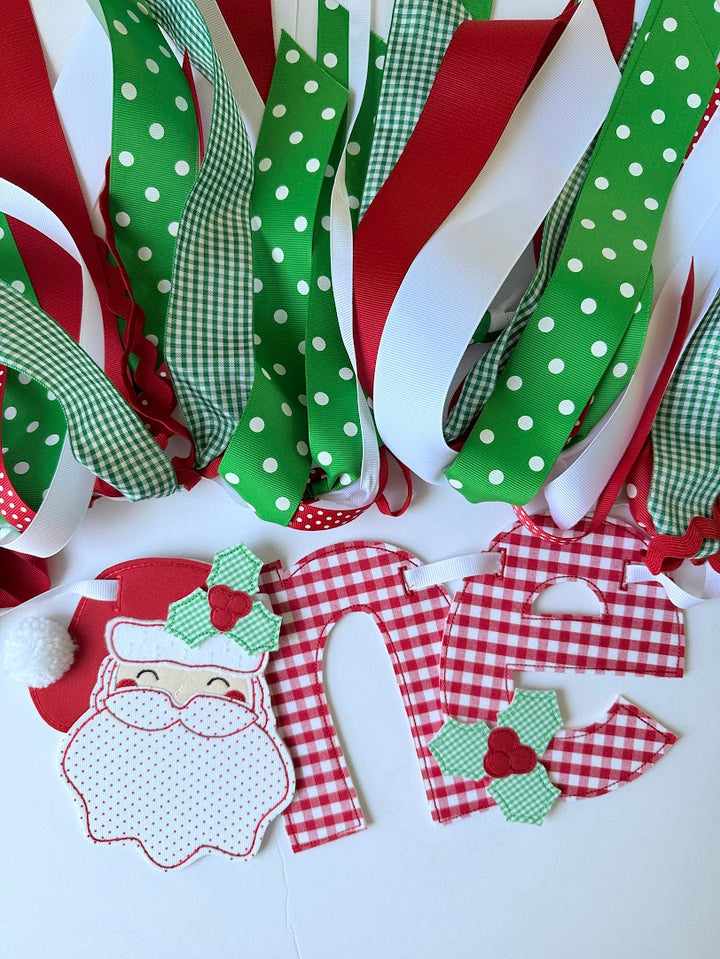 New Santa ONE Birthday Set