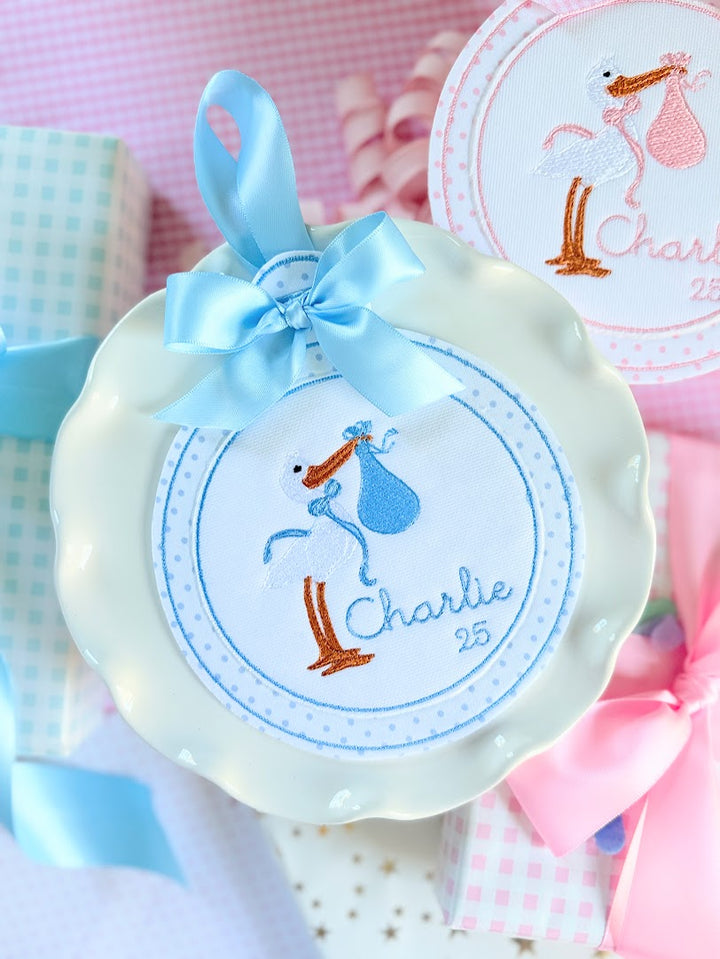 Baby Stork Ornament