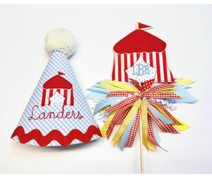 Circus Tent ONE High Chair Banner