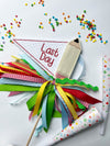 First Day/Last Day Flag Pencil Wand