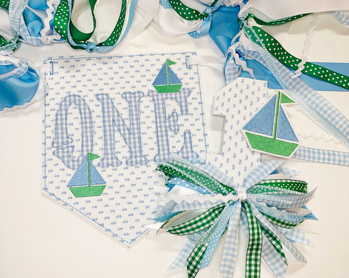 Sailboat Pendant & Cake Topper