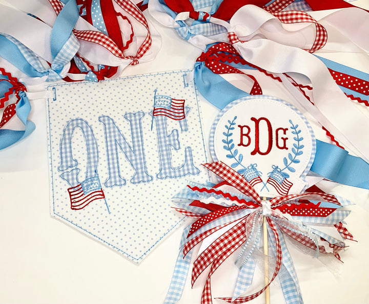 Patriotic Flag Birthday Set