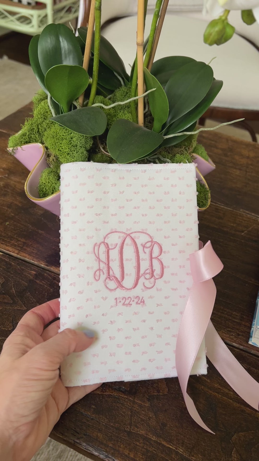 Monogrammed Photo Album