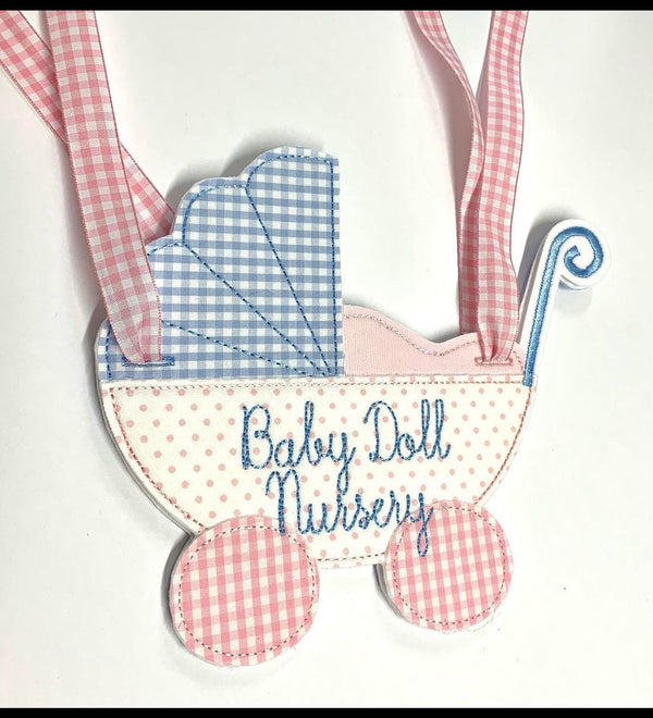 Baby Carriage Basket Tag