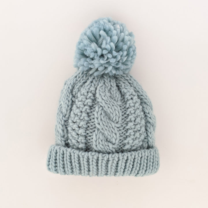 Cable Seaglass Beanie