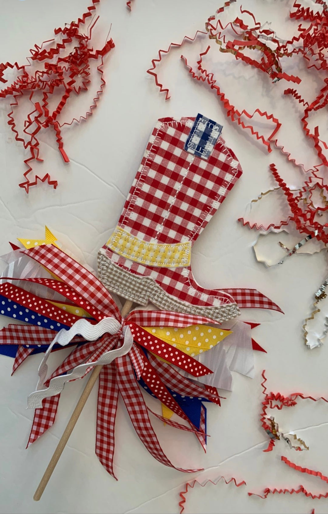 Cowboy Boot Cake Topper