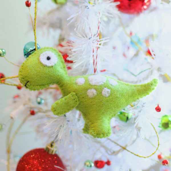 Dino T-Rex Felt Ornament