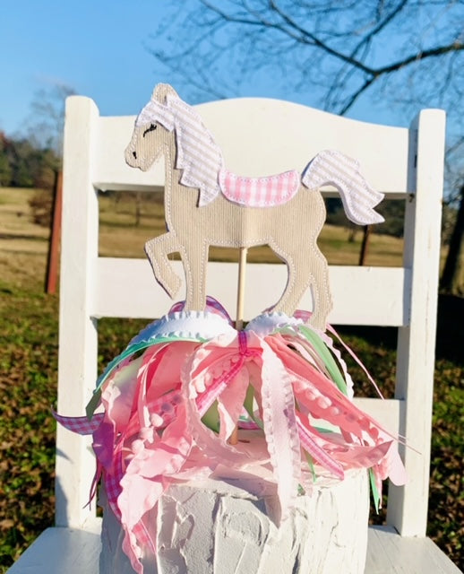 Horse Cake Topper