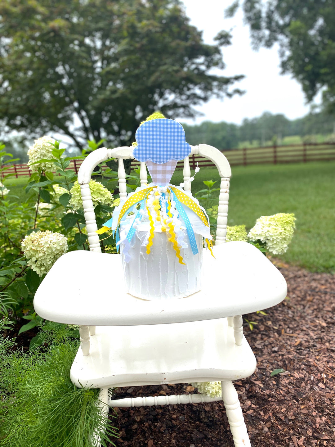 Ice Cream banner and cake topper