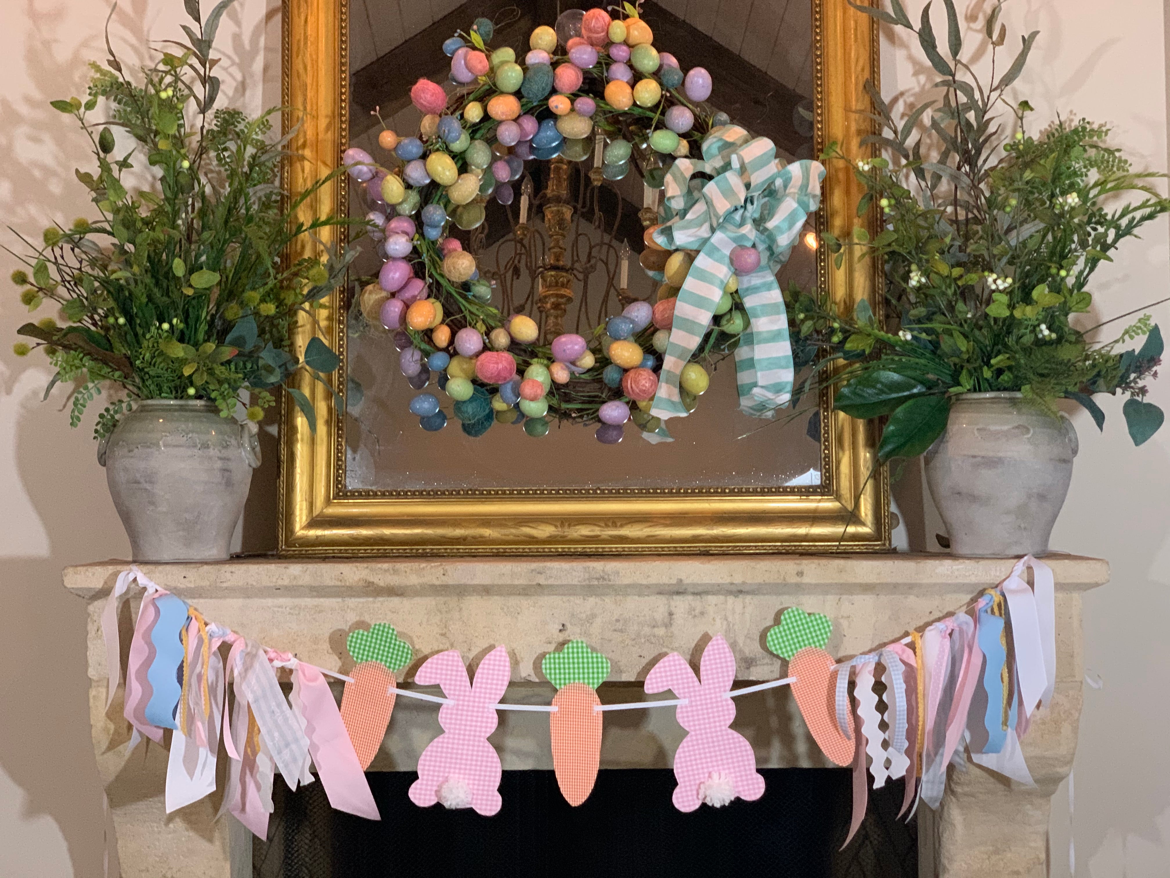 Bunny Tails and Carrots Banner
