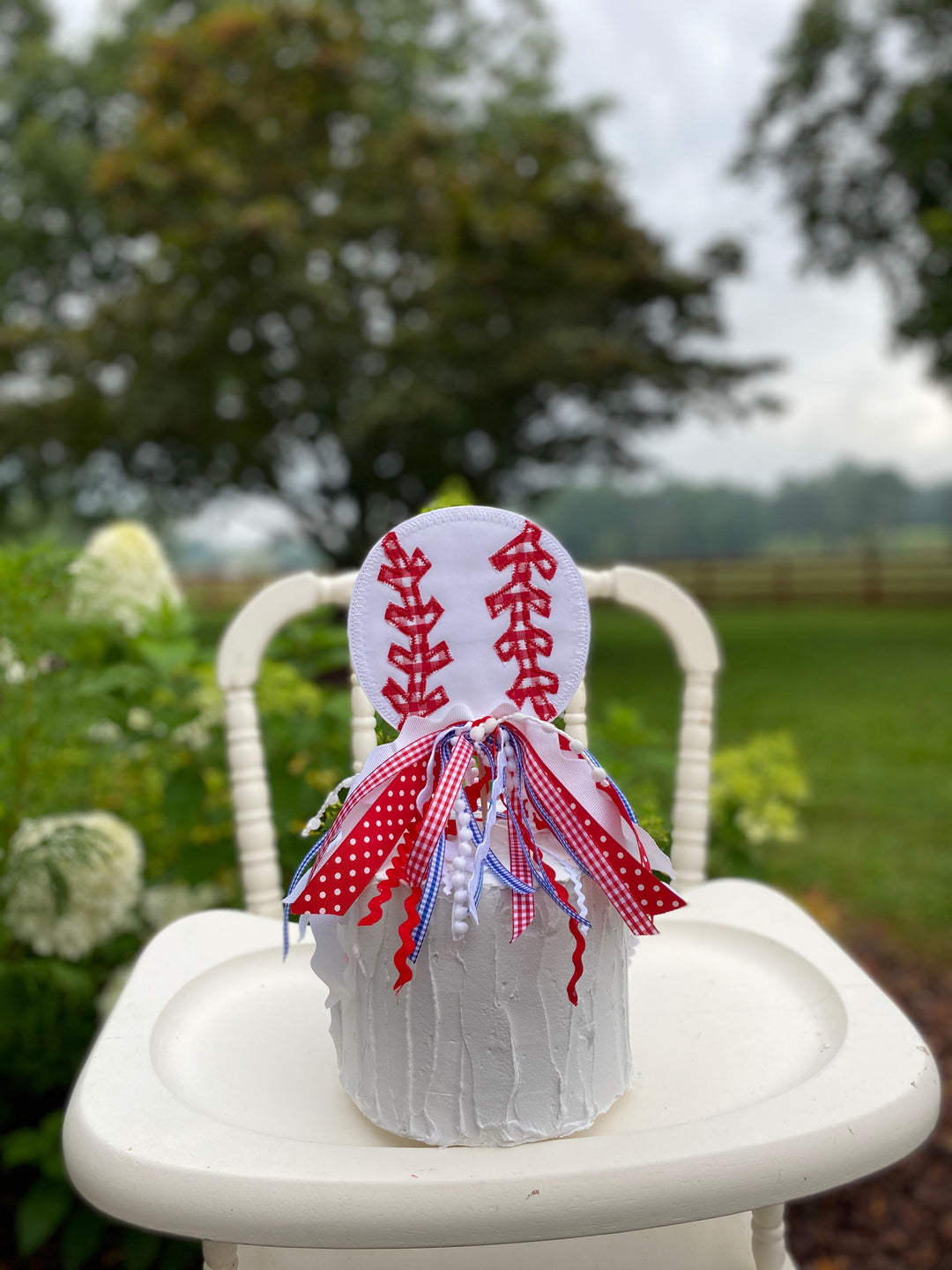 Baseball Cake Topper