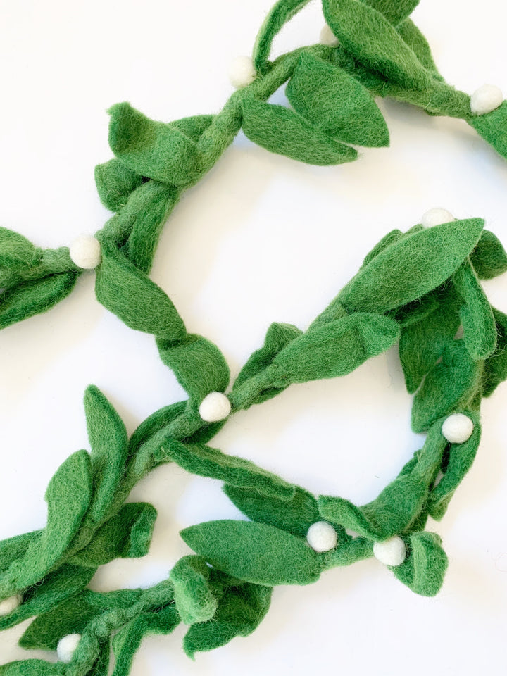 Felt Greenery Garland