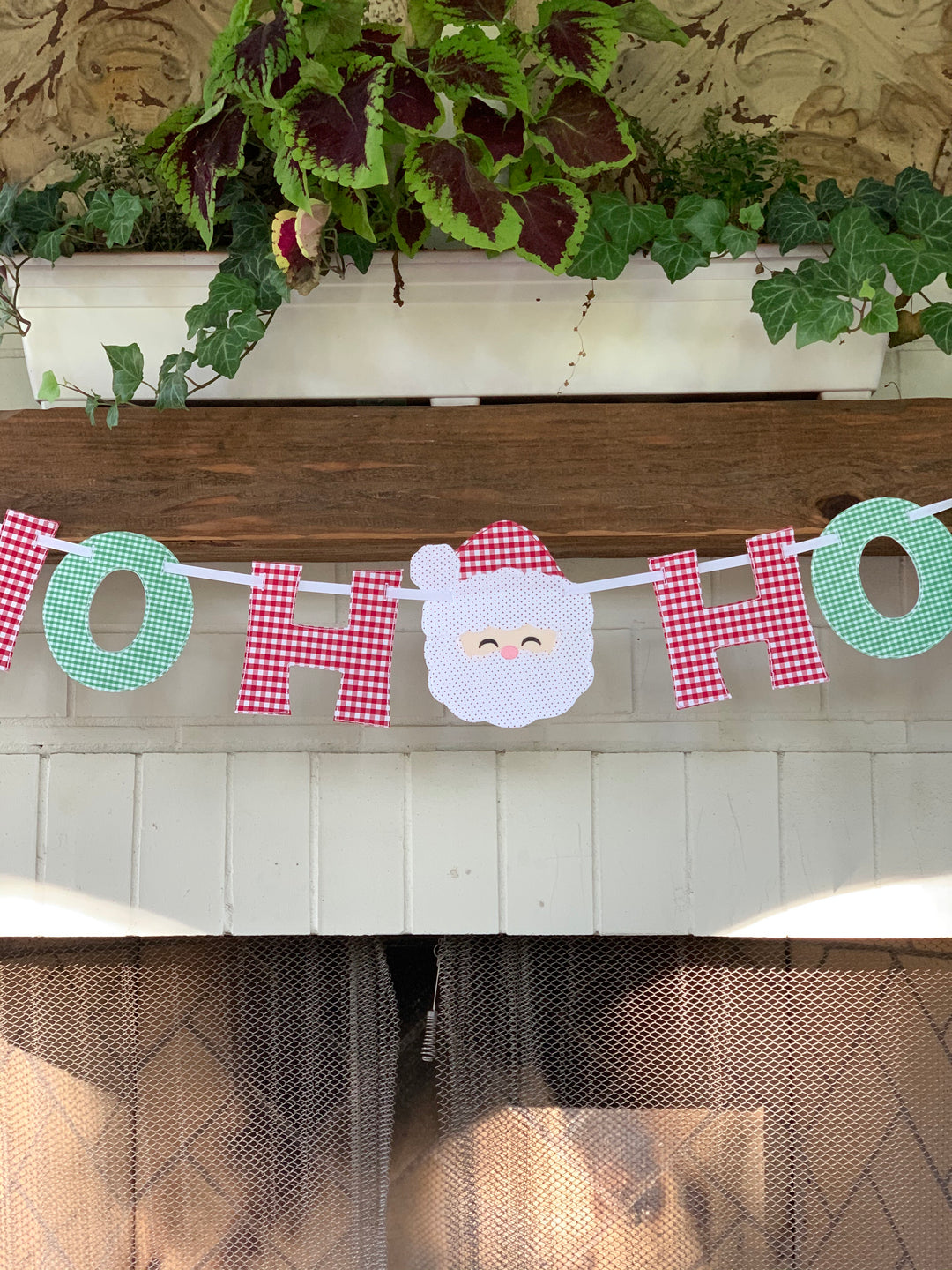 Ho Ho Ho Santa Banner