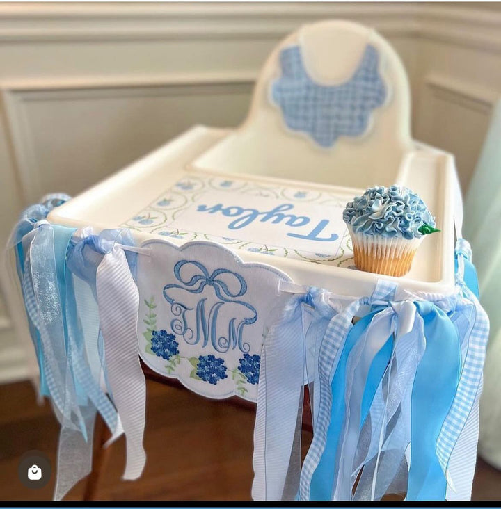 Hydrangea Pendant and Cake Topper