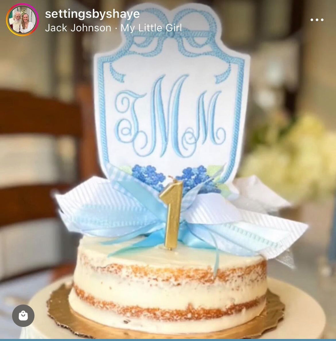 Hydrangea Pendant and Cake Topper