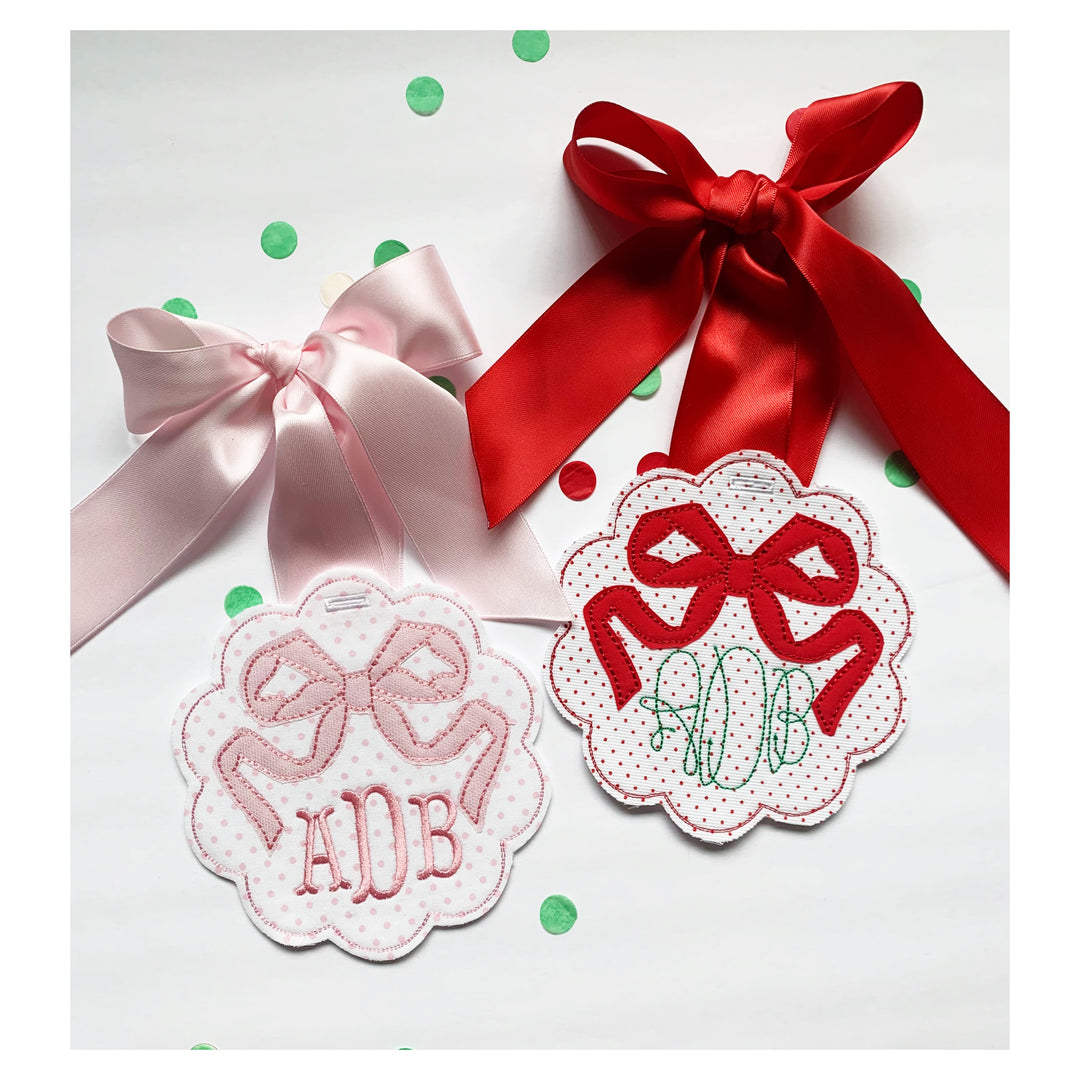 Christmas Bow Ornaments