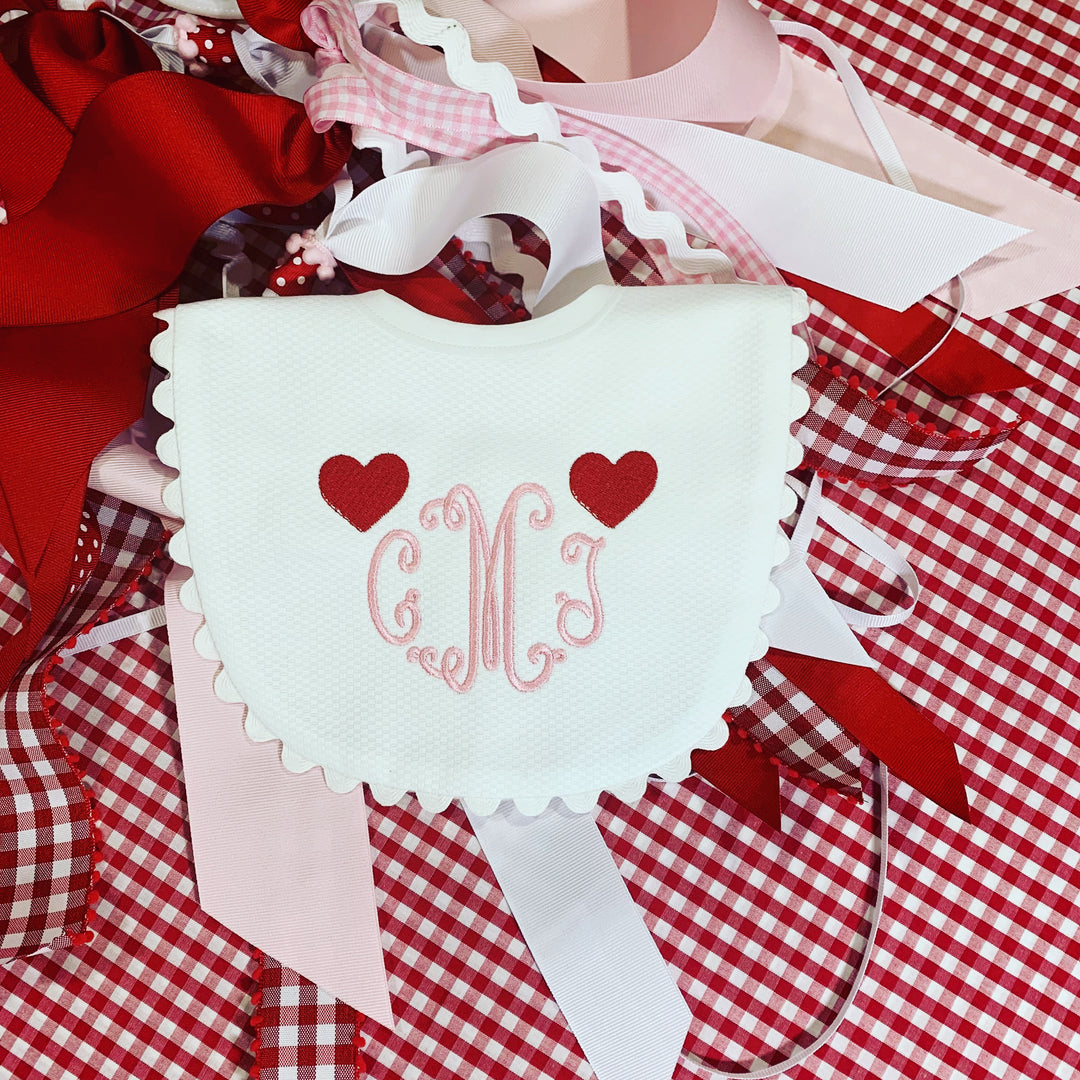 Valentine Bib