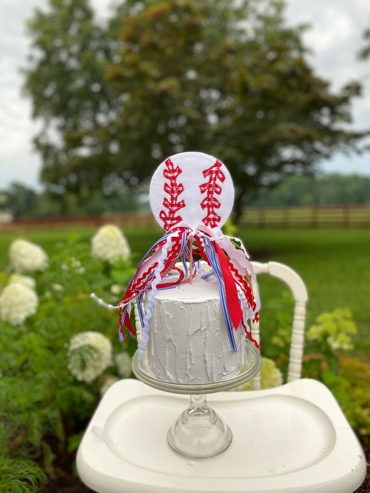 Baseball Cake Topper