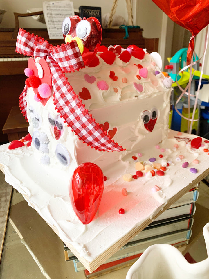 Valentine Gingerbread house