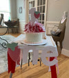 Strawberry One Set:  One, Hat, Bib and Cake Topper