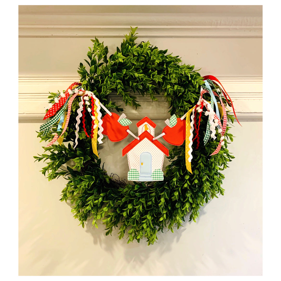 School Wreath Banner