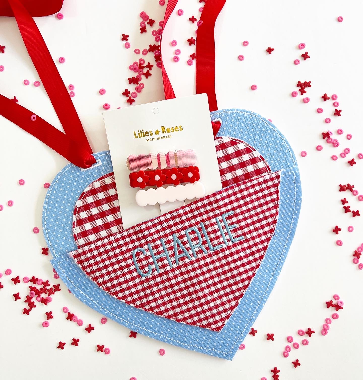 Heart Tag with Pouch