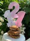Number Cake Topper without Ribbon
