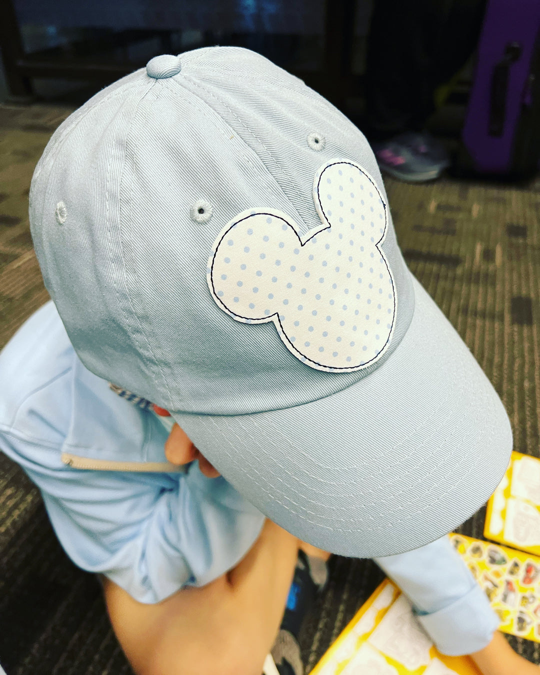 Blue Mickey Hat