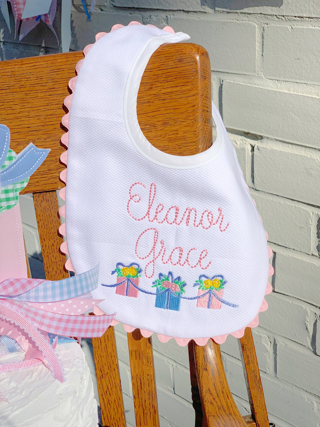 Party Present Bib